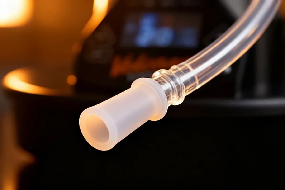 Arizer Extreme Q Desktop Vaporizer mit Schlauchsystem Whip und Glas-Aroma-Tube