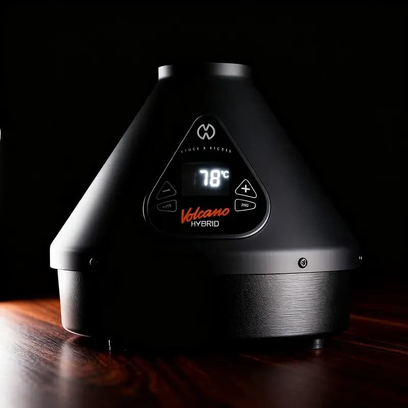 Storz und Bickel Volcano Onyx Tisch-Vaporizer mattschwarz Touch-Display Generation 2026
