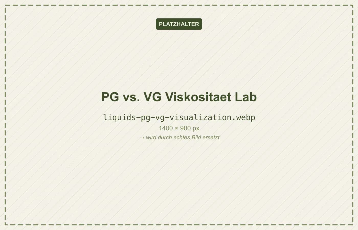 PG VG Verhaeltnis Visualization Propylenglykol Vegetable Glycerin Liquid-Basis-Mischverhaeltnis