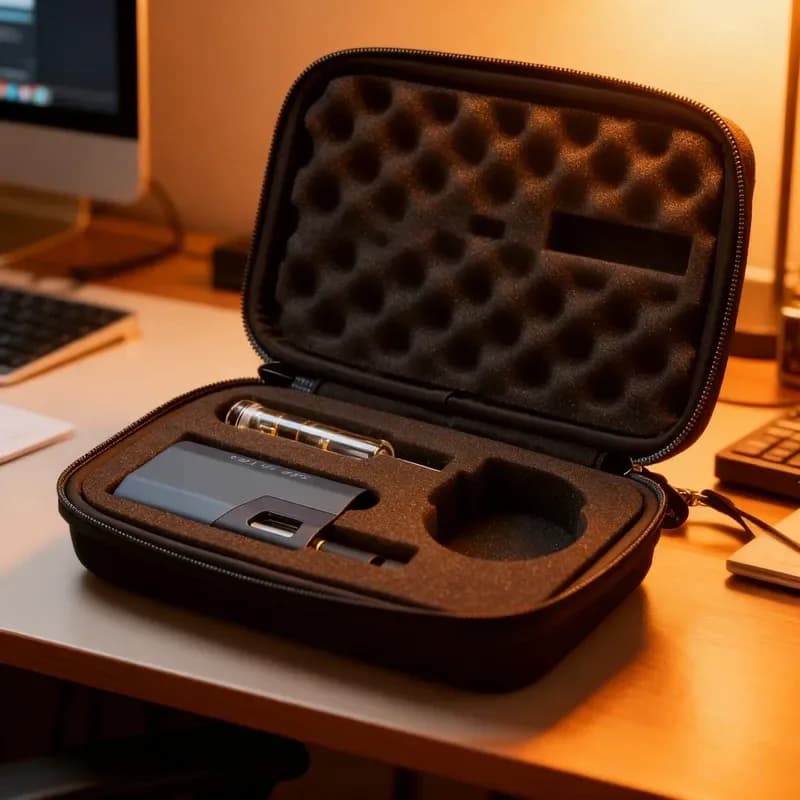 Vaporizer Tasche Hartschalen-Case für portablen Crafty Mighty oder DynaVap Transport